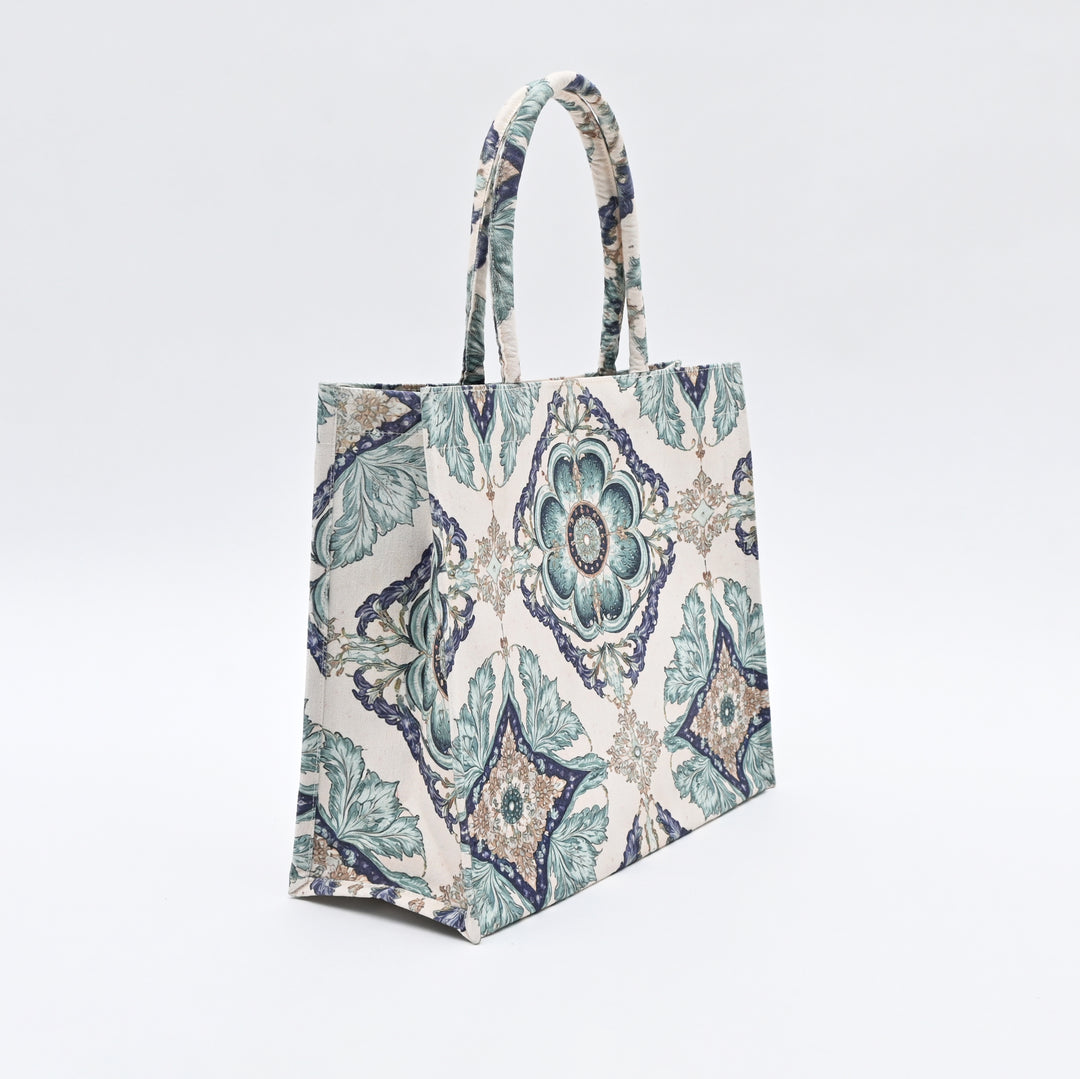 Shopper Bag | Pastel Ornamental Spring Tote Bag