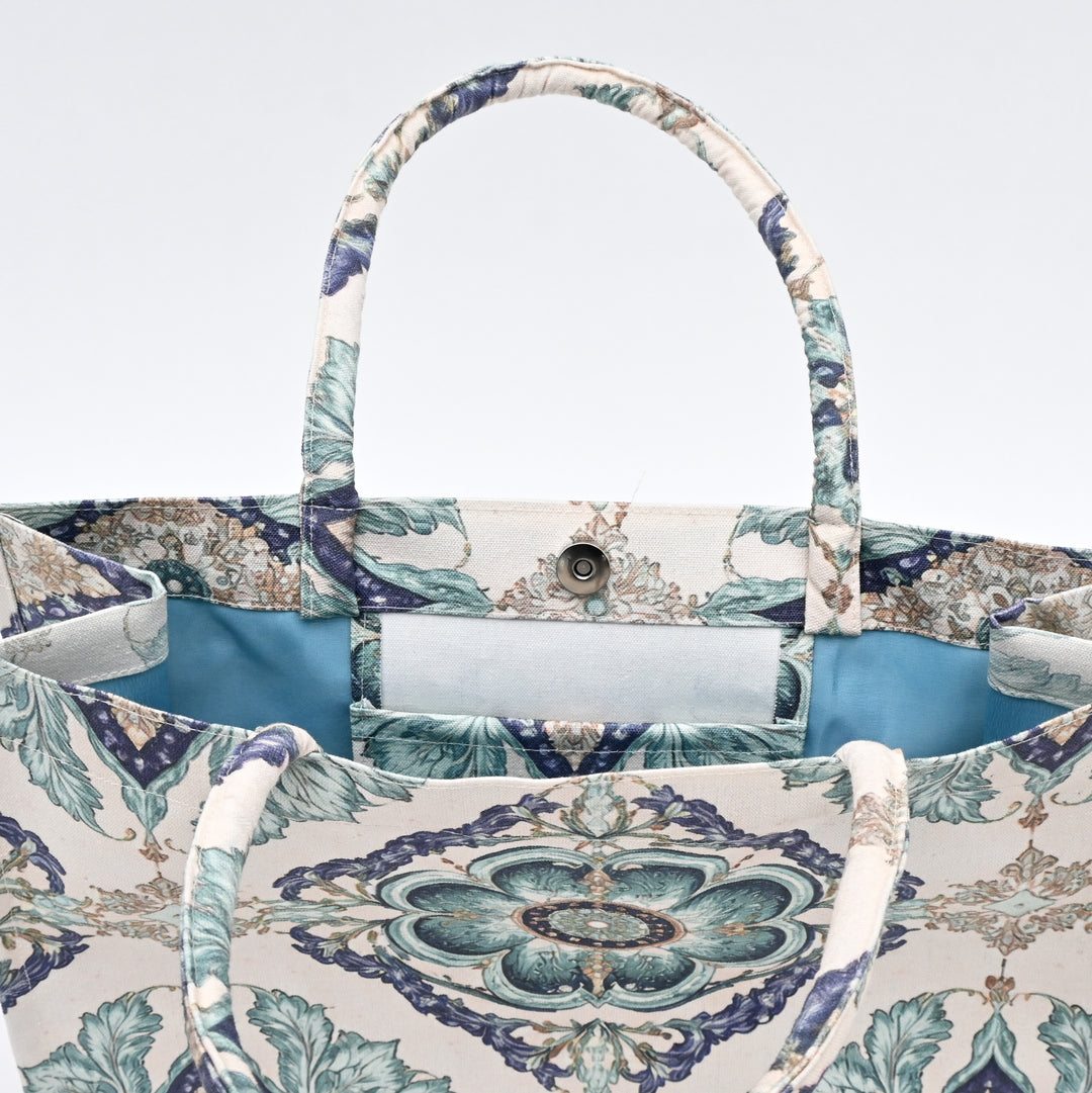 Shopper Bag | Pastel Ornamental Spring Tote Bag