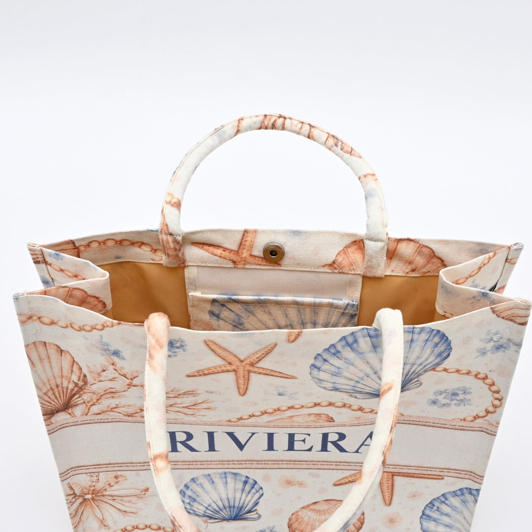 Carry Bag | Beach-Inspired Canvas Tote Bag