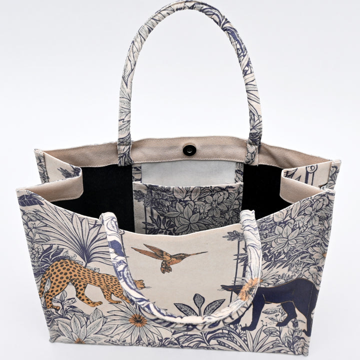 Carry Bag | Spacious Wildlife Canvas Bag