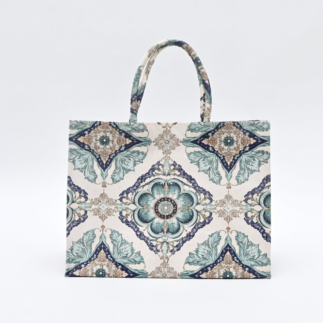 Tote Bag | Elegant Pastel Canvas Carry Bag