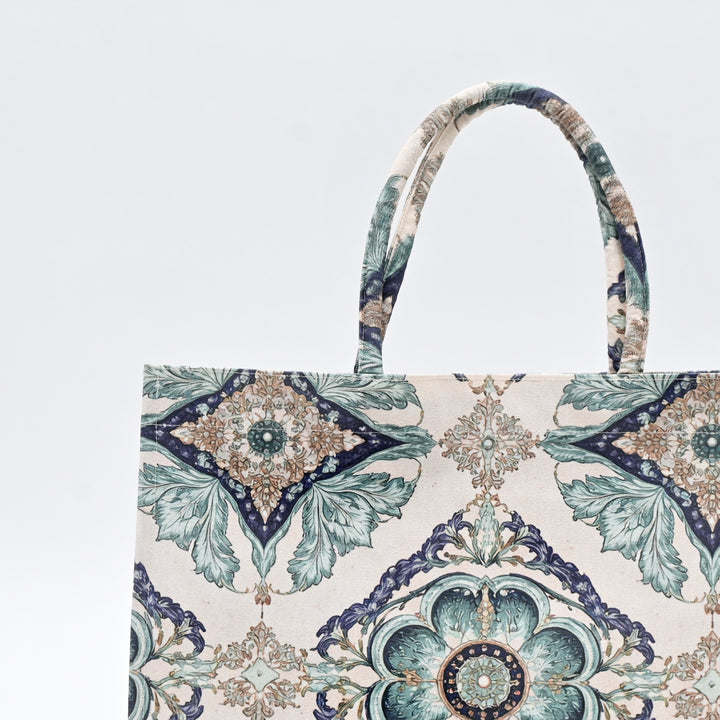 Tote Bag | Elegant Pastel Canvas Carry Bag