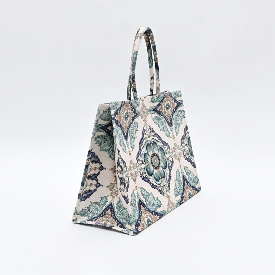 Tote Bag | Elegant Pastel Canvas Carry Bag