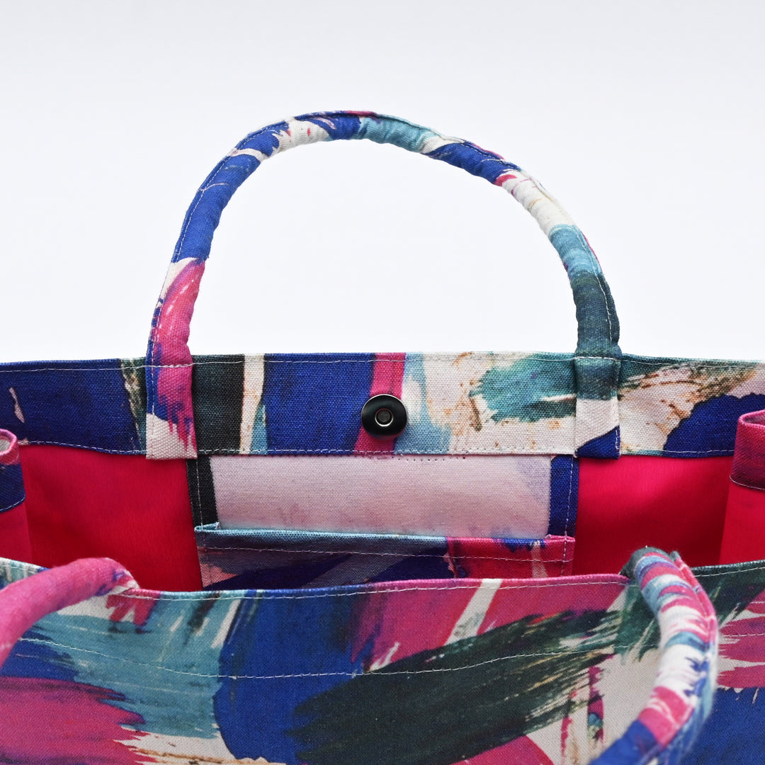 Carry Bag| Modern Artistic Spring Canvas Bag