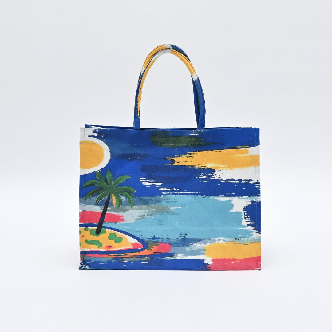 Carry Bag | Beach-Inspired Spring Canvas Bag