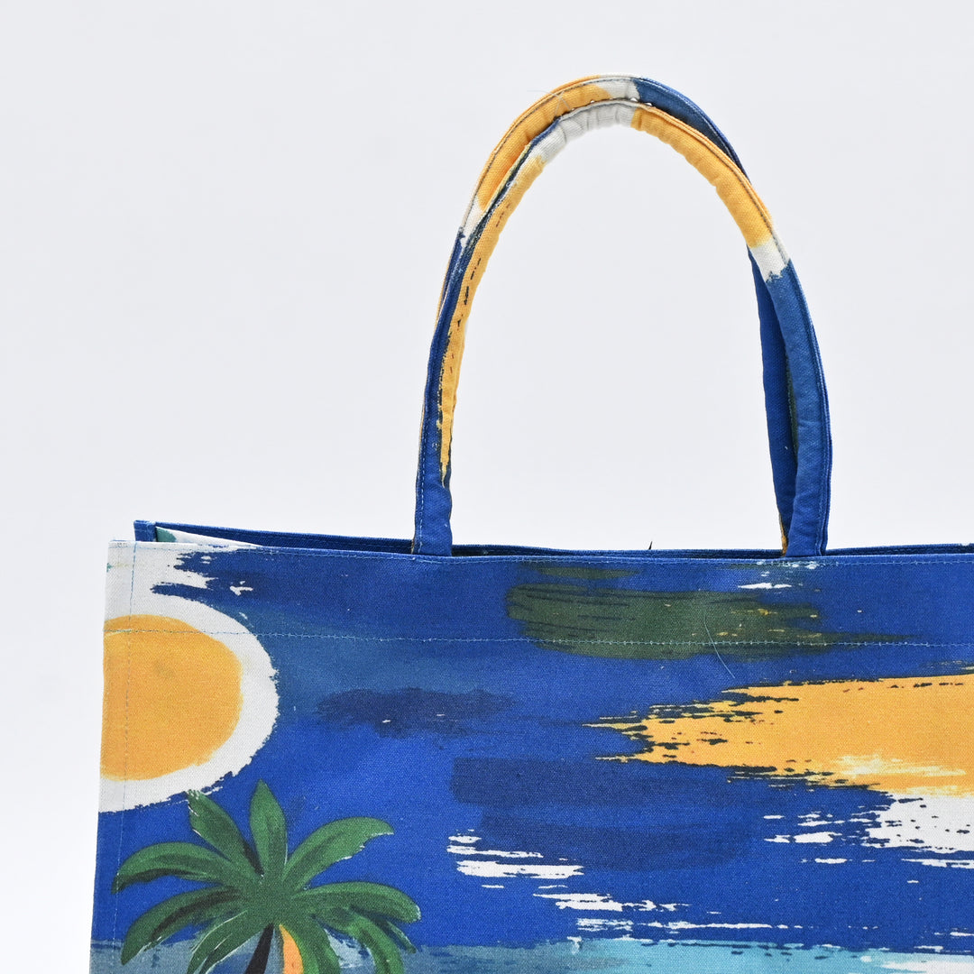 Carry Bag | Beach-Inspired Spring Canvas Bag