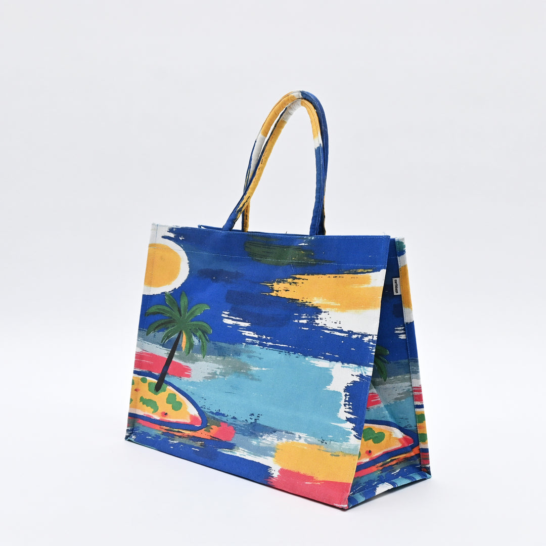 Carry Bag | Beach-Inspired Spring Canvas Bag