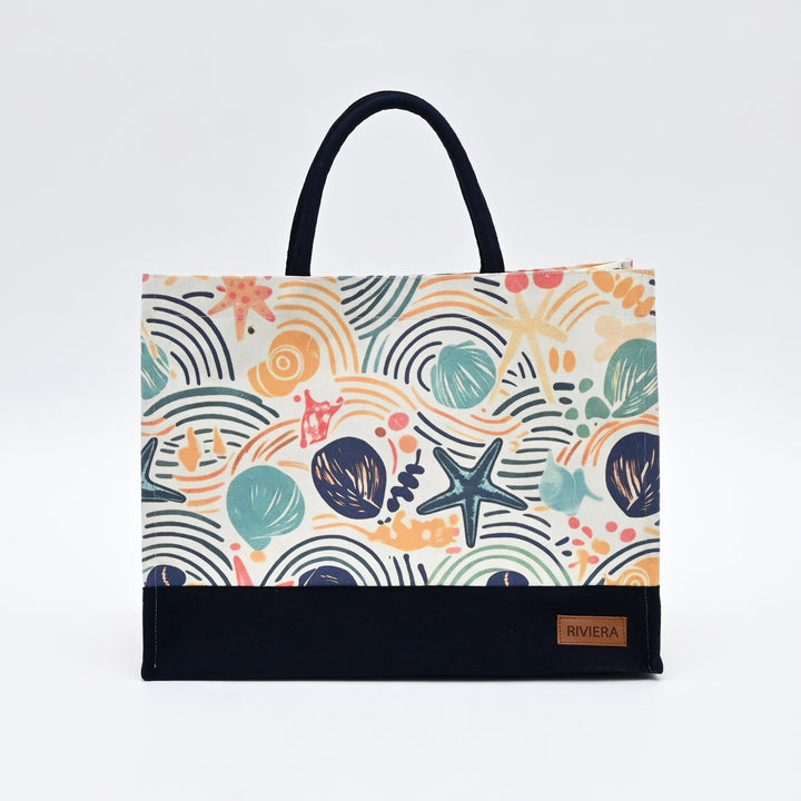 Carry Bag | Spacious Ocean Canvas Tote Bag