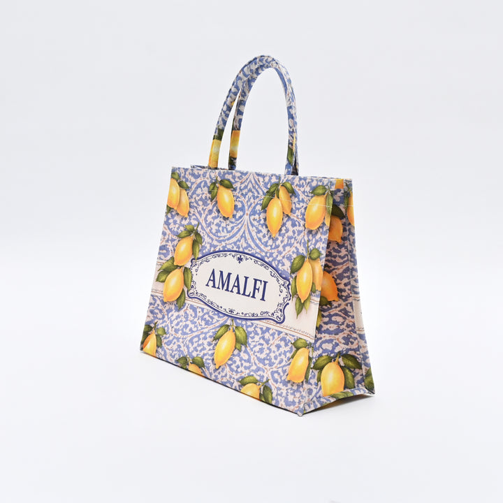 Carry  Bag | Stylish Lemon Canvas  Tote