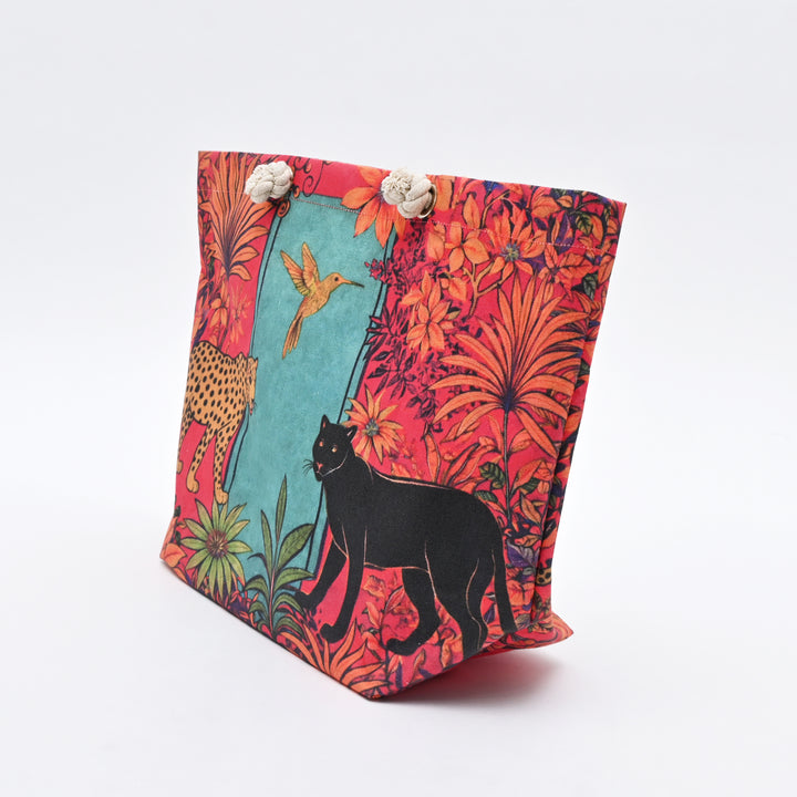 Tote Bag | Jungle-Inspired Canvas Beach Bag