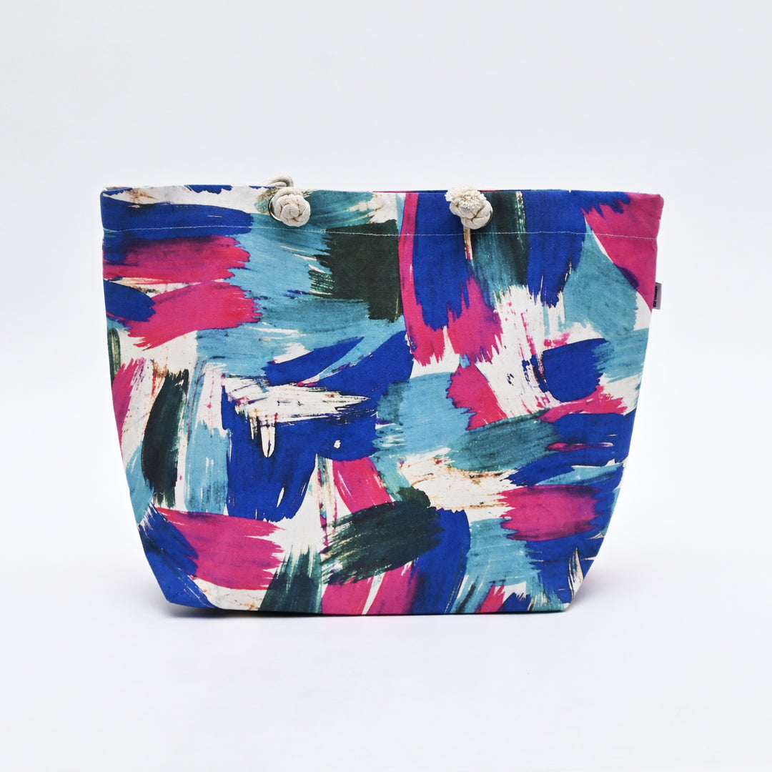 Tote Bag | Modern Artistic Canvas Beach Bag
