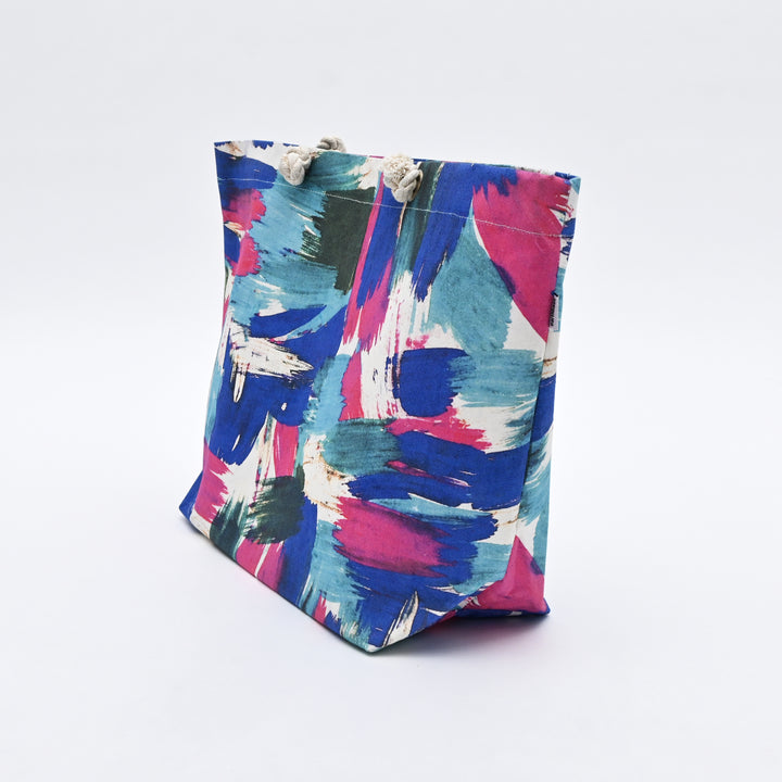 Tote Bag | Modern Artistic Canvas Beach Bag