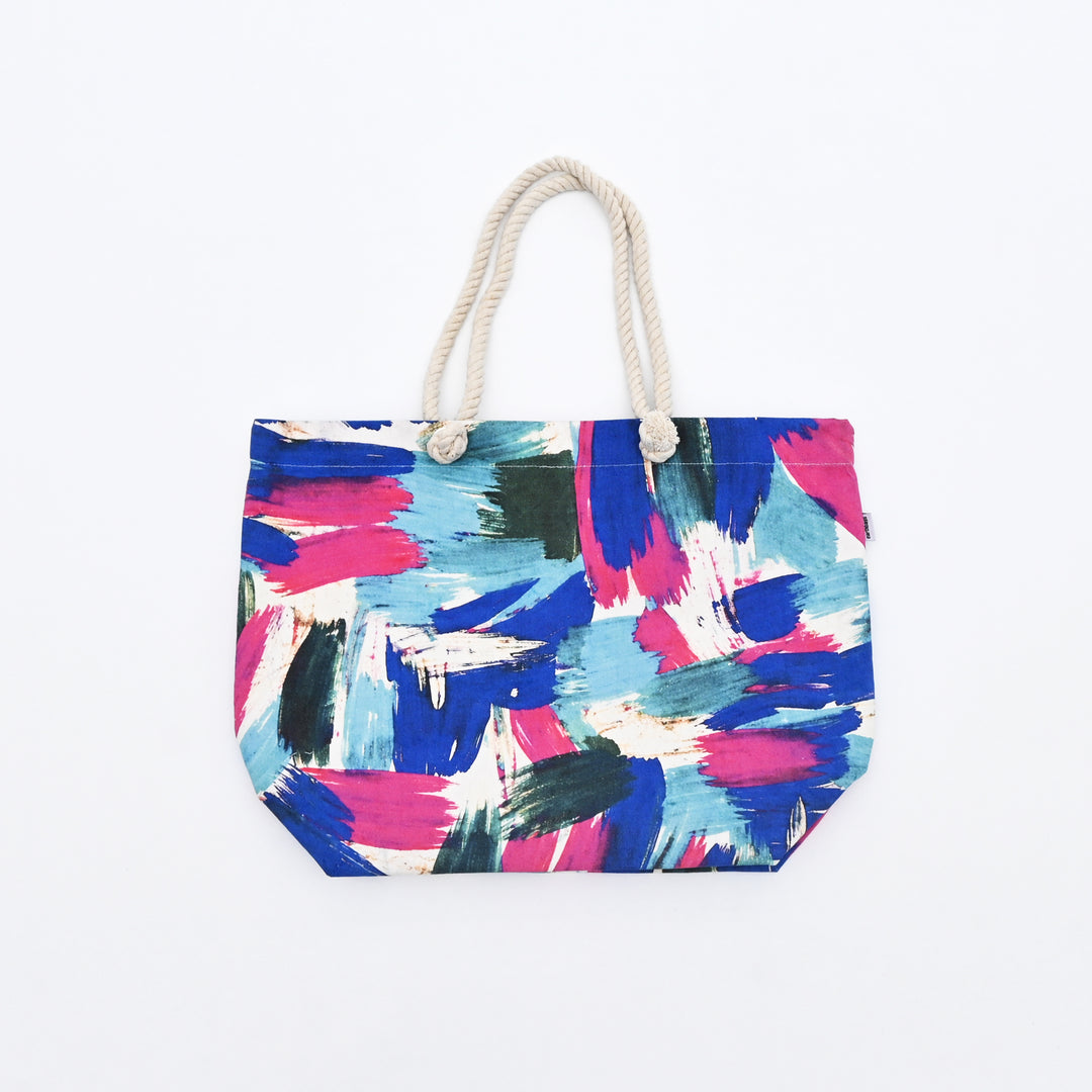 Tote Bag | Modern Artistic Canvas Beach Bag