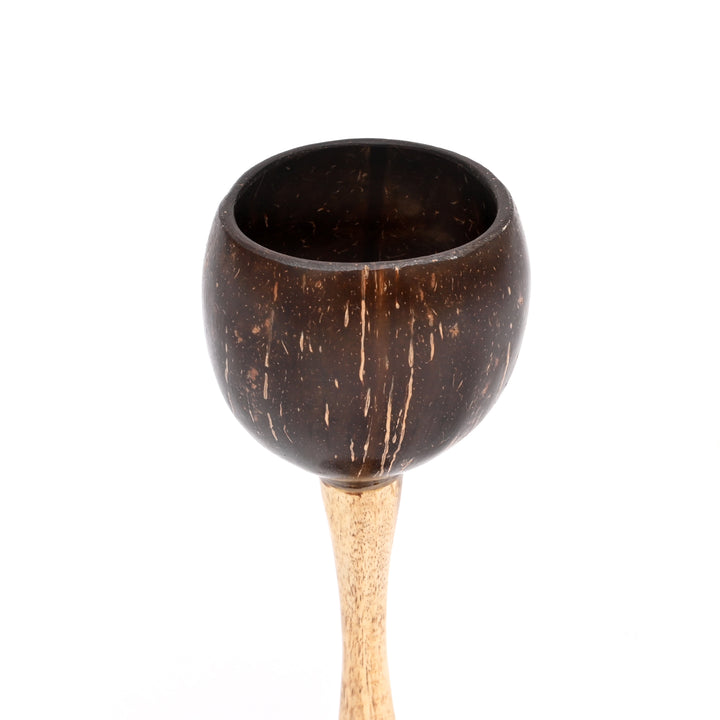 Coconut Shell Wine Glass | Natural Ecofriendly Sustainable Drinkware