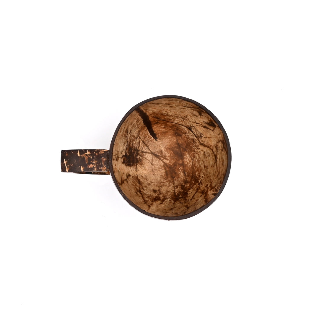 Handcrafted Coconut Shell Teacup | Ecofriendly, Unique, Sustainable Drinkware