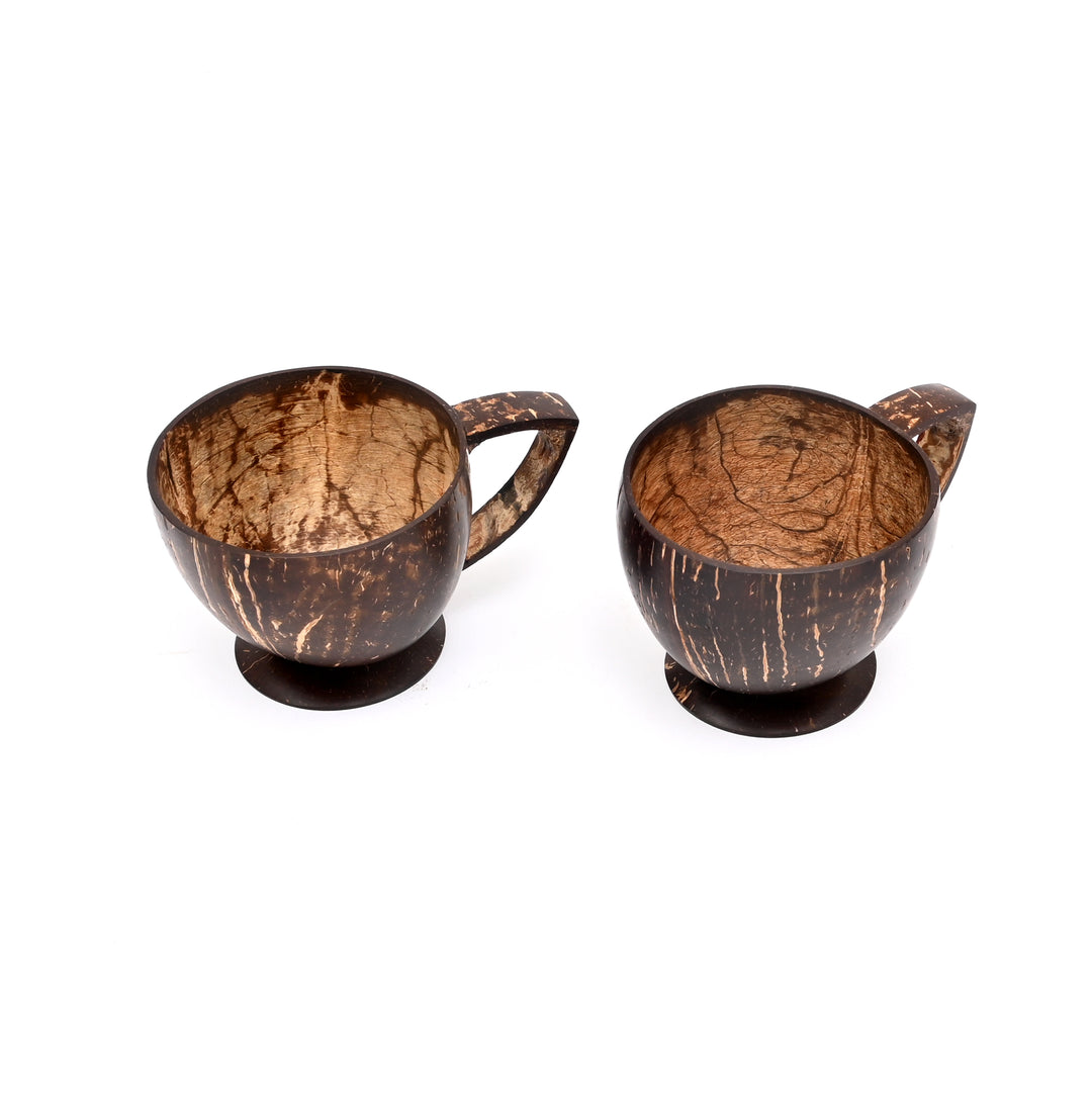 Handcrafted Coconut Shell Teacup | Ecofriendly, Unique, Sustainable Drinkware