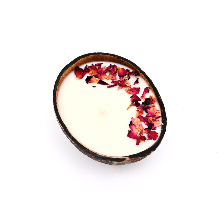 Coconut Shell Candle Gift Box | Ecofriendly Artisan Home Decor