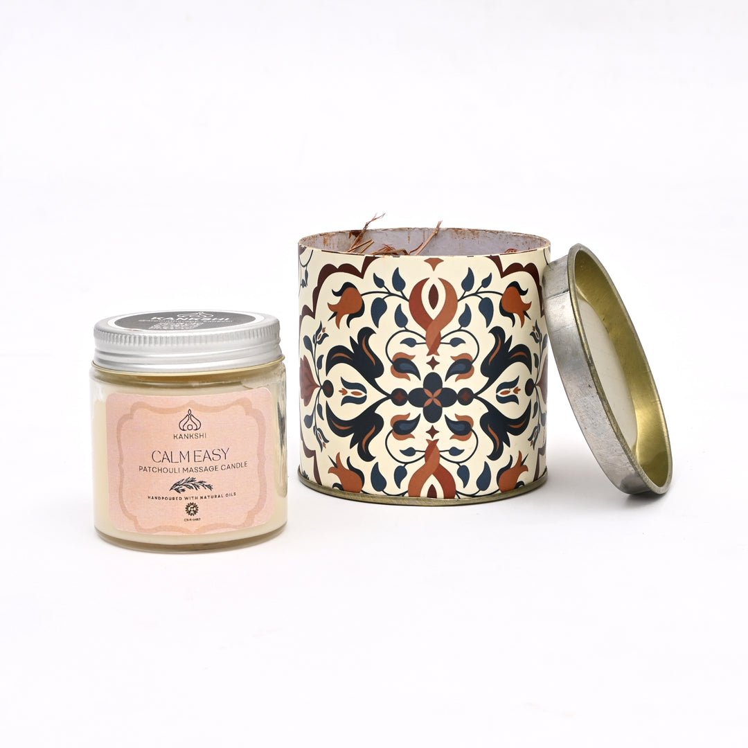 Patchouli Massage Candle | Calming Wax