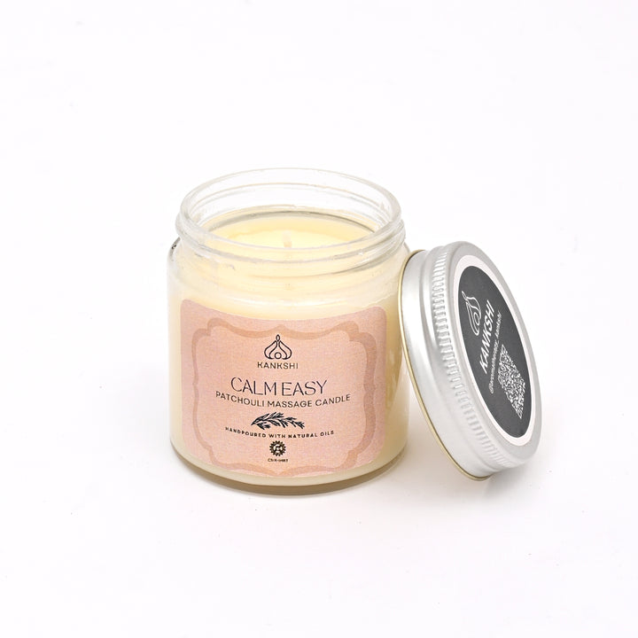 Patchouli Massage Candle | Calming Wax