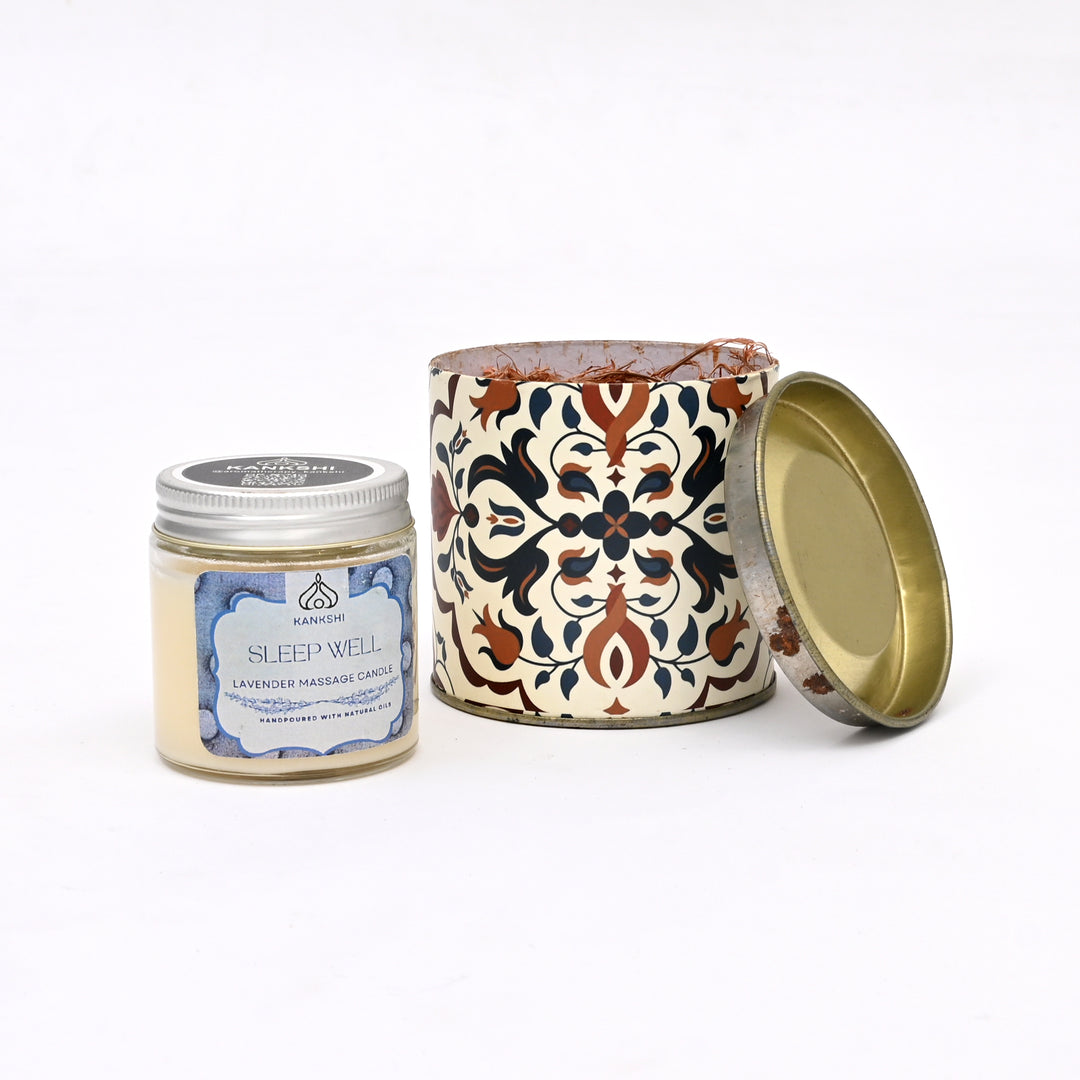 Lavender Massage Candle | Aromatherapy Candle That Melts into Nourishing Oil