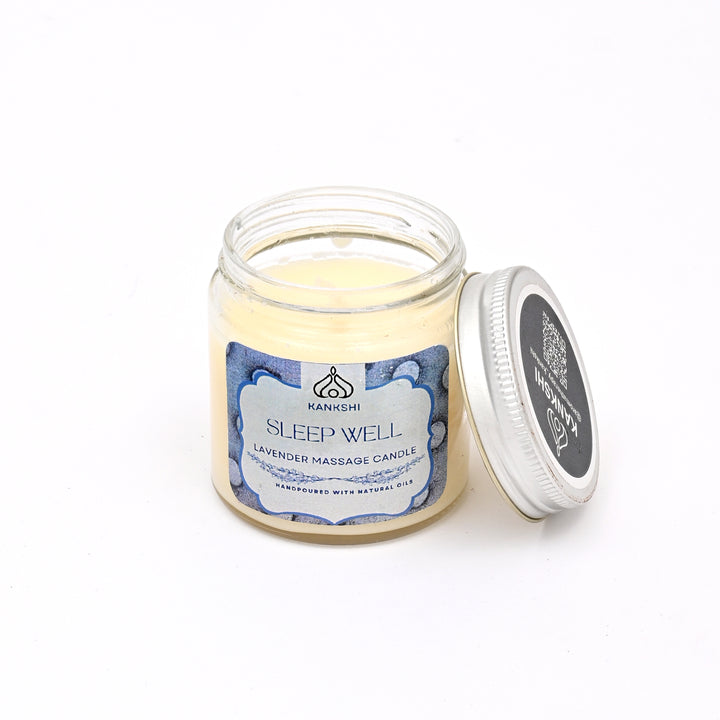 Lavender Massage Candle | Aromatherapy Candle That Melts into Nourishing Oil