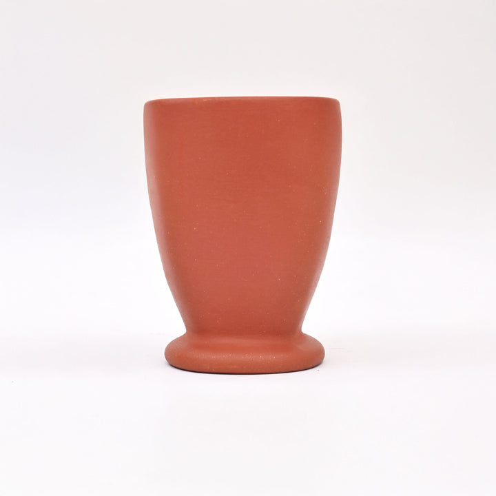 Handcrafted Clay Jug & Glass Set | Rustic Terracotta Pitcher Water Serving