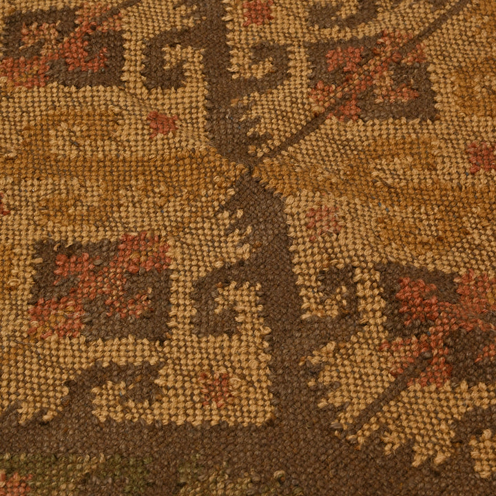 Handwoven Wool Jute Rug | Natural Fiber Blend for Modern Homes-60X36"