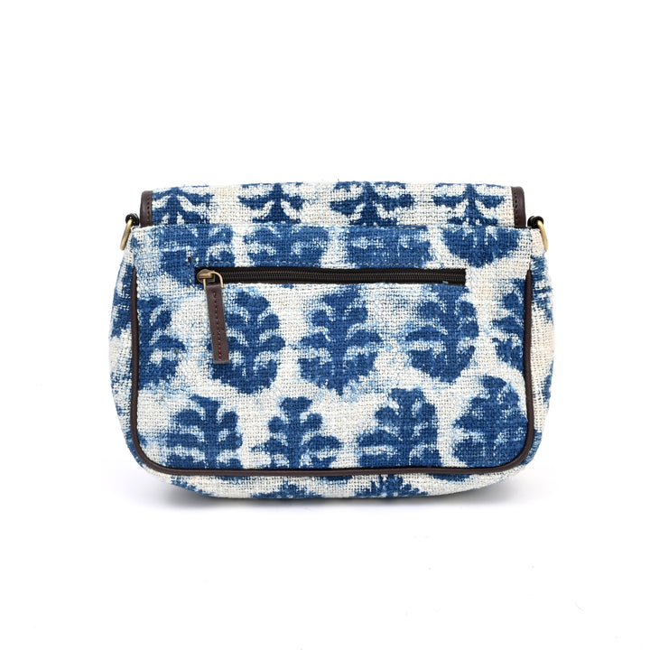 Handwoven Block Printed Sling Bag
