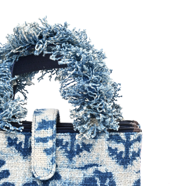 Fringe Accent Tribal Handbag | Multi-Section Design for Everyday Ease