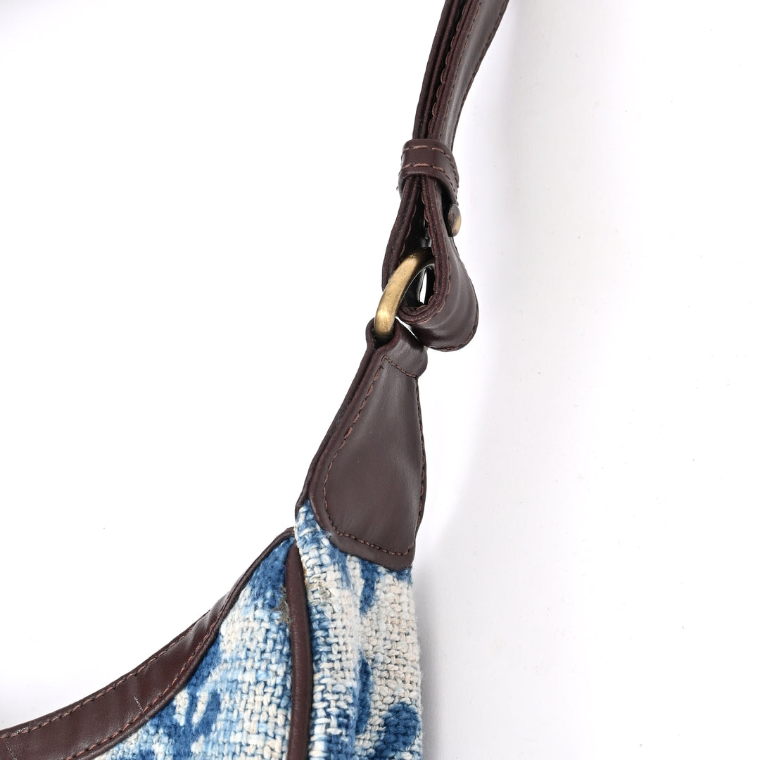 Handwoven Half Moon Sling Bag