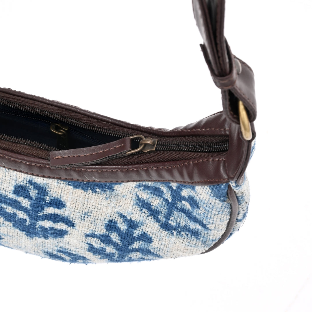 Handwoven Half Moon Sling Bag