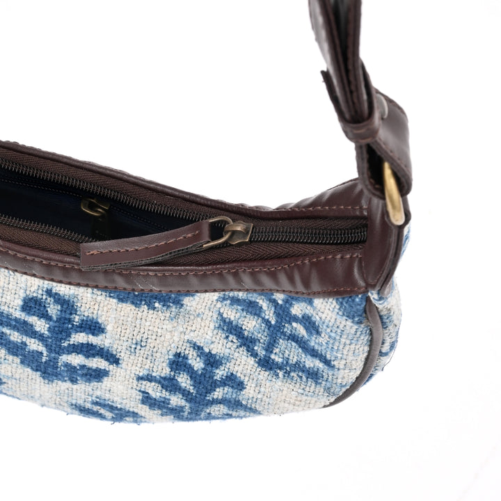 Handwoven Half Moon Sling Bag