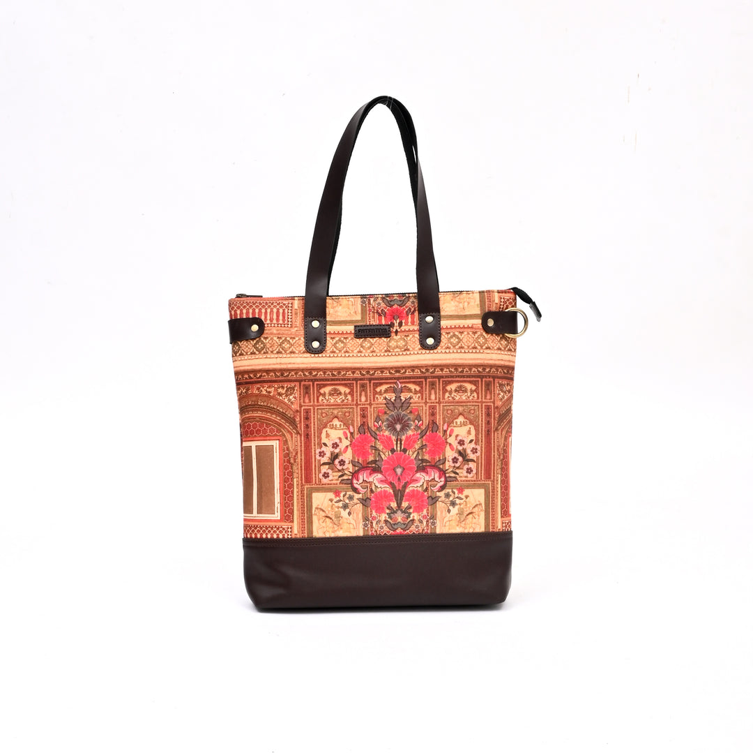 Royal Garden Tote Backpack | Multi, 11.5"x3"x13.5"