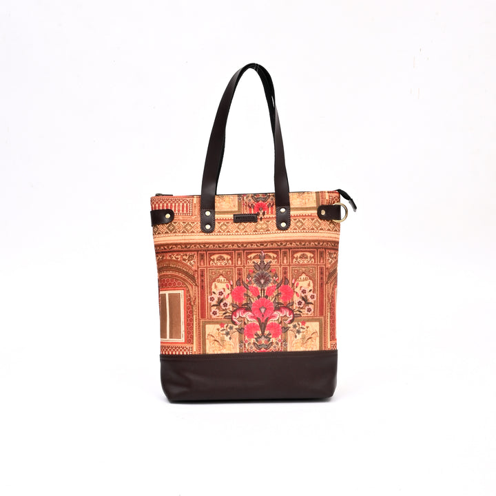 Royal Garden Tote Backpack | Multi, 11.5"x3"x13.5"