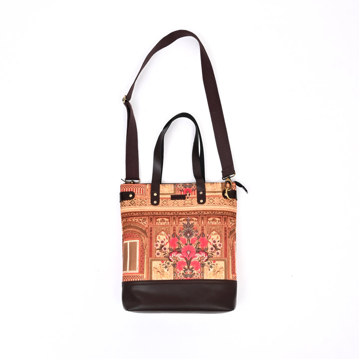 Royal Garden Tote Backpack | Multi, 11.5"x3"x13.5"