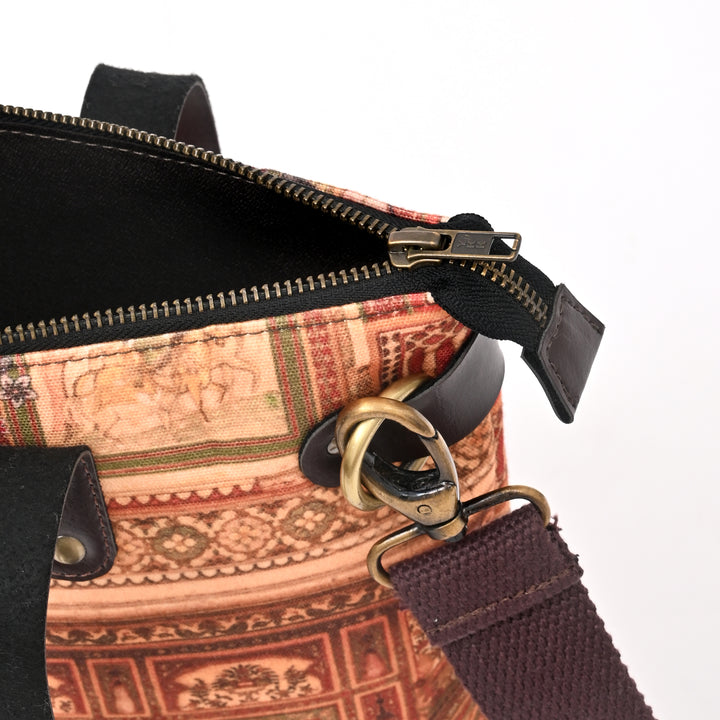Royal Garden Tote Backpack | Multi, 11.5"x3"x13.5"