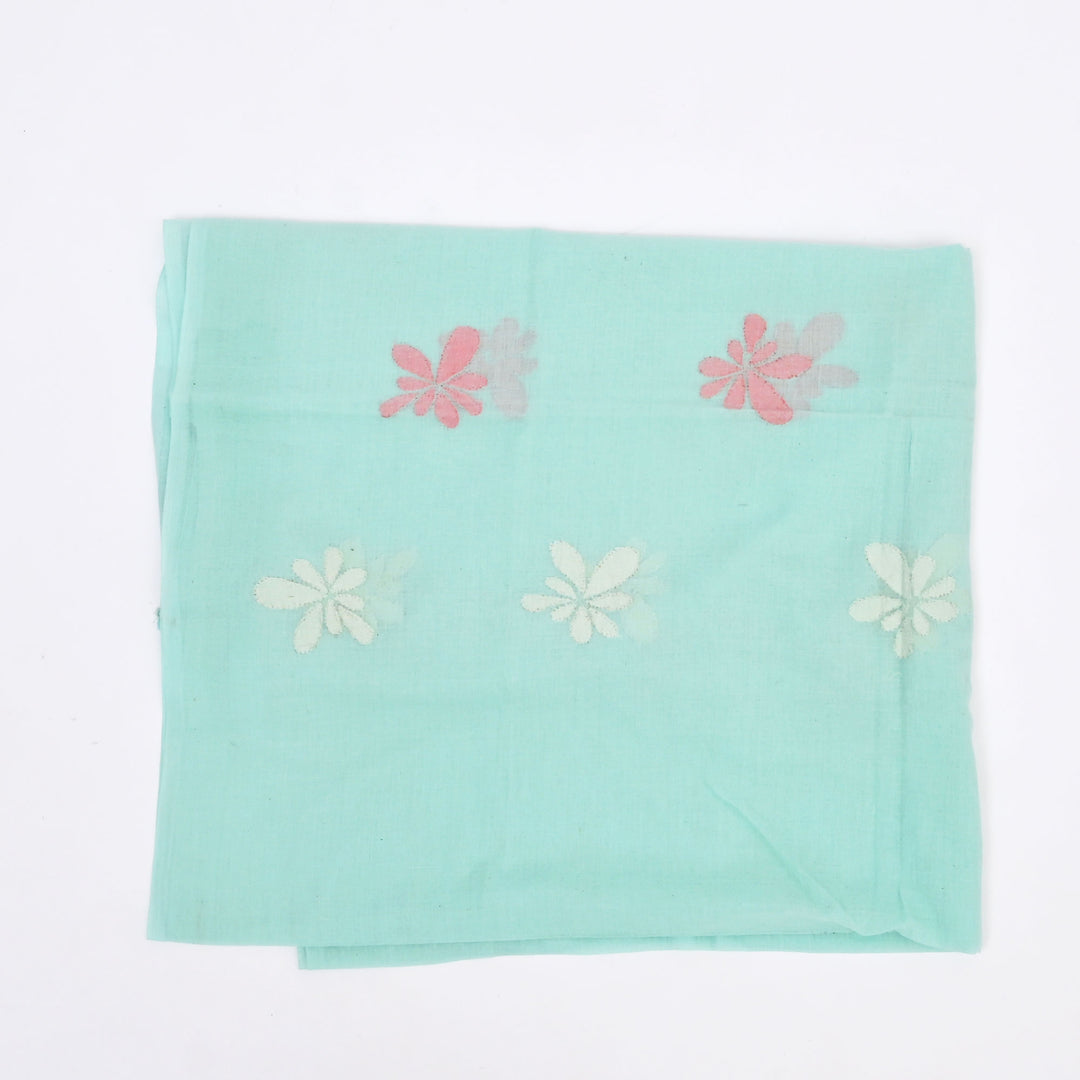 Pure Cotton Handloom Dupatta, 100"x36" | Traditional Artisan Weave Scarf