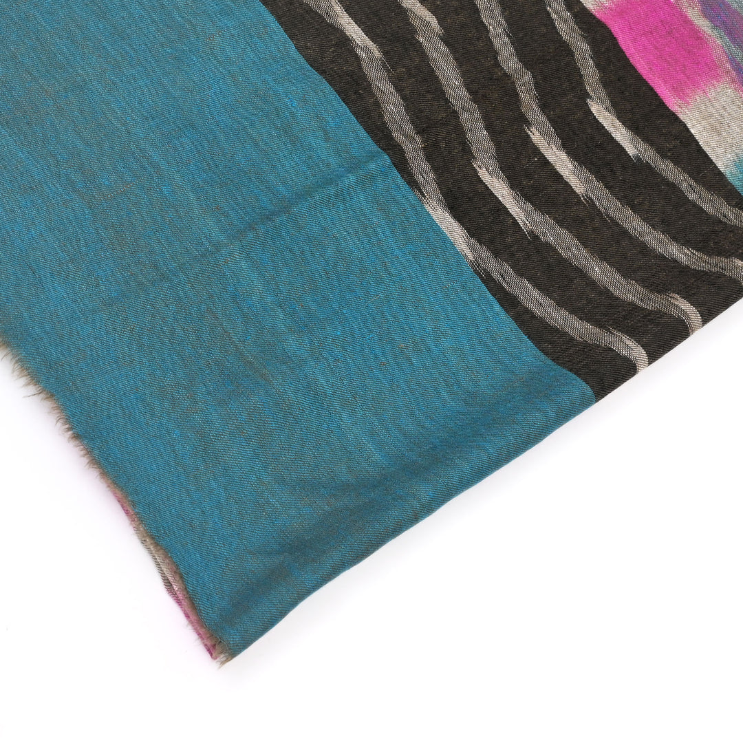 Sozni Pashmina Shawl - Multi-color, 80"x40"