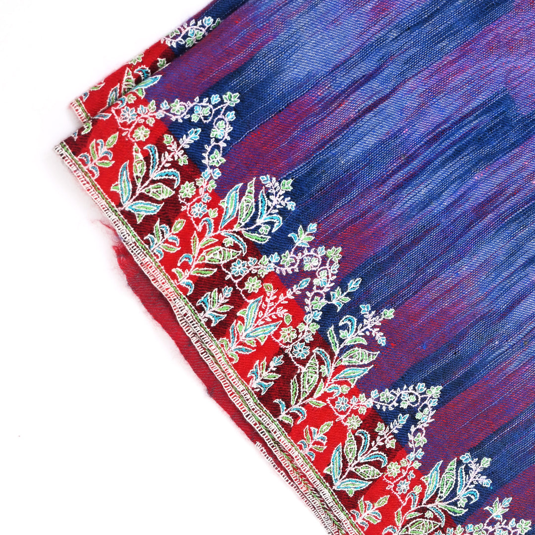Ikkat Pashmina Shawl | Multicolor, 80"x40"