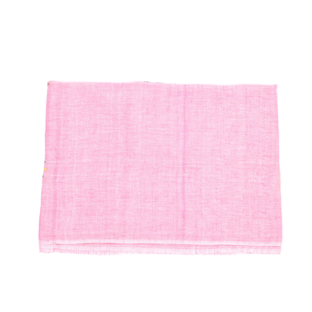Handwoven Cotton Stole | Traditional Uttarakhand Design, 100% Cotton