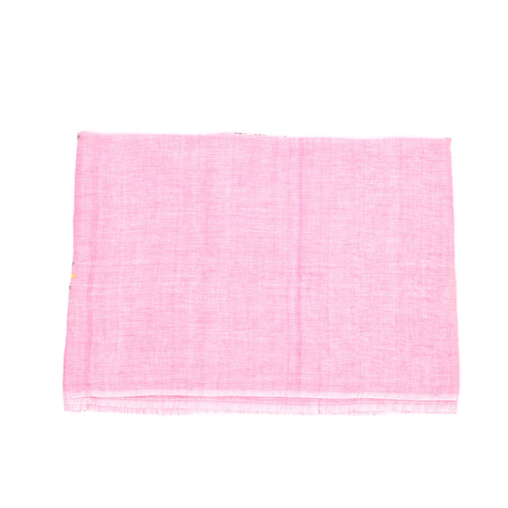 Handwoven Cotton Stole | Traditional Uttarakhand Design, 100% Cotton