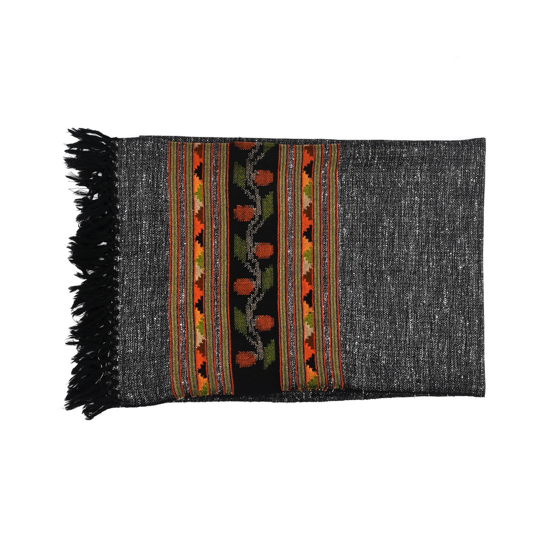 Mulberry Silk Wool Stole | Luxurious Blend for Year-Round Elegance
