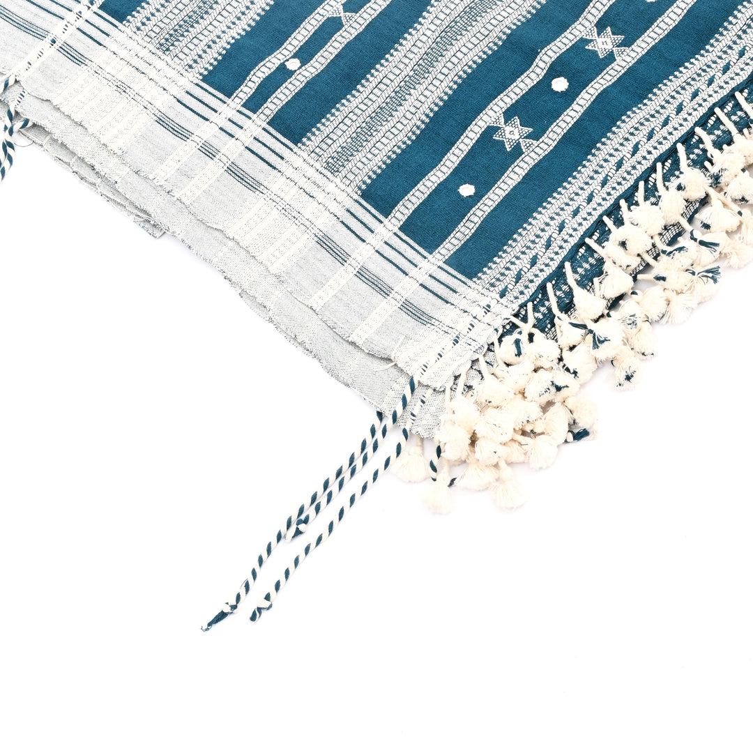 Kala Cotton Handloom Dupatta | Kutch Weave | Natural Dye |100X40"