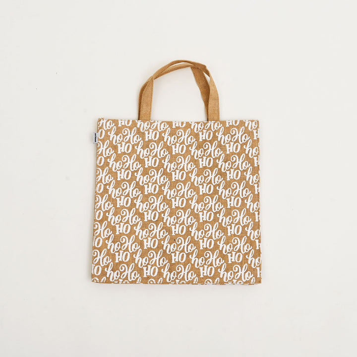 Gift Bag | Laminated Printed Jute Bag with Allover Print