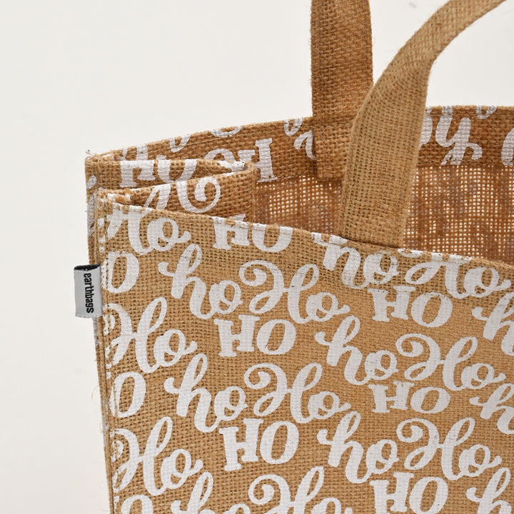 Gift Bag | Laminated Printed Jute Bag with Allover Print