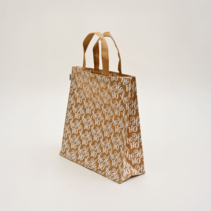 Gift Bag | Laminated Printed Jute Bag with Allover Print