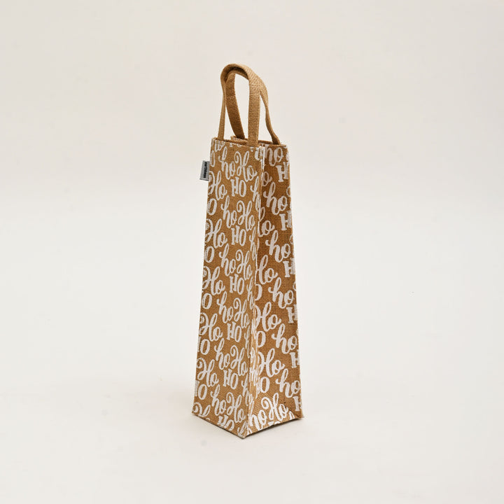 Gift Bag | Laminated Printed Jute Bag with Allover Print