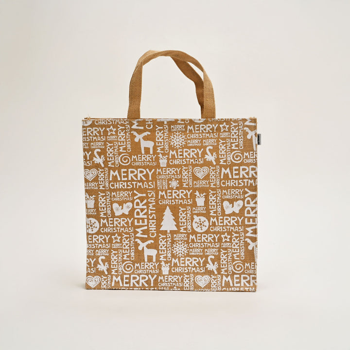 Jute Bag | Laminated Printed Gift Bag with Allover Print