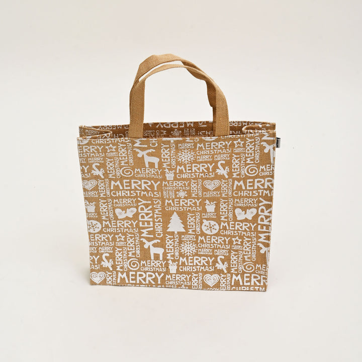 Jute Bag | Laminated Printed Gift Bag with Allover Print