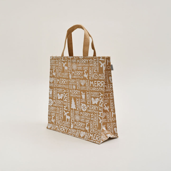 Jute Bag | Laminated Printed Gift Bag with Allover Print